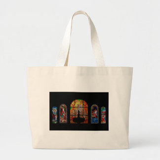 Bolsa Tote Grande jesus de vidro colorido
