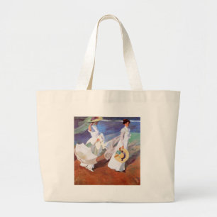 Bolsa Tote Grande Joaquin Sorolla Women Walking Beach