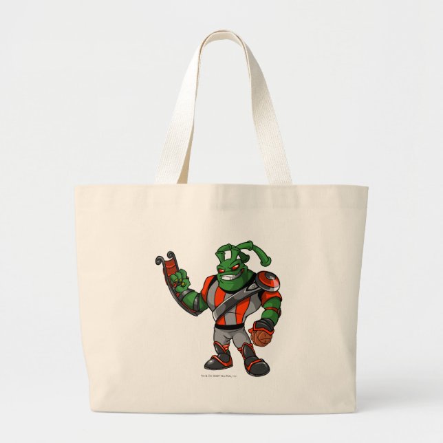 Bolsa Tote Grande Jogador da estação espacial de Grundo Virtupets (Frente)