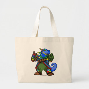 Bolsa Tote Grande Jogador da ilha de Grarrl Roo