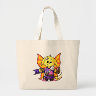Bolsa Tote Grande Jogador de Kacheek Faerieland
