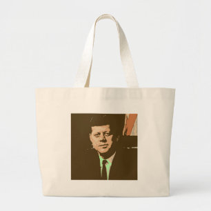Bolsa Tote Grande John F Kennedy