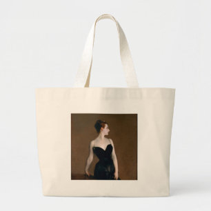Bolsa Tote Grande John Singer Sargent Madame X Art Impressão Retrato