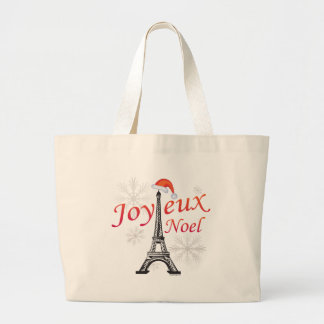 Bolsa Tote Grande Joyeux Noel