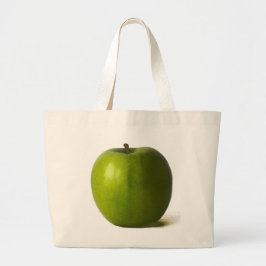Bolsa Tote Grande Jtcna da Apple Verde