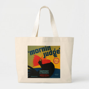 Bolsa Tote Grande Juíza Mornin Grapefruit e Laranjas