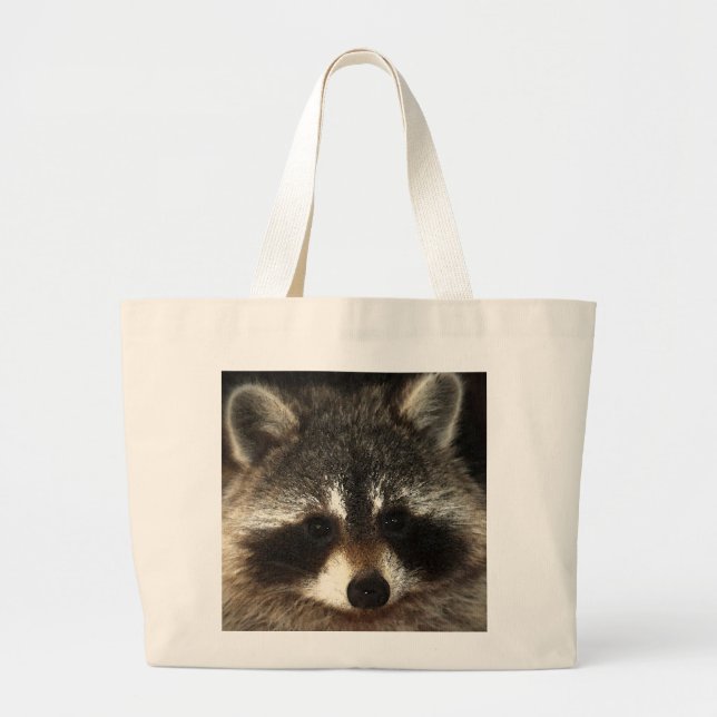 Bolsa Tote Grande Jumbo GroceryTote de RaccoonMomma (Frente)