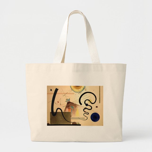 Bolsa Tote Grande Kandinsky Abstrato (Frente)