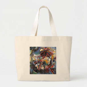 Bolsa Tote Grande Kandinsky Moscou I Cityscape Abstrato Painting