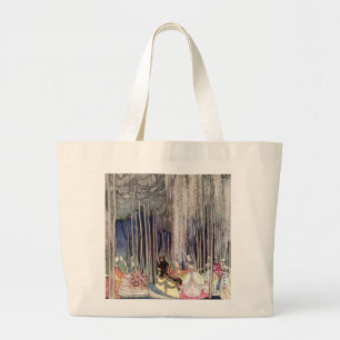 Bolsa Tote Grande Kay Nielsen é as doze princesas dançantes