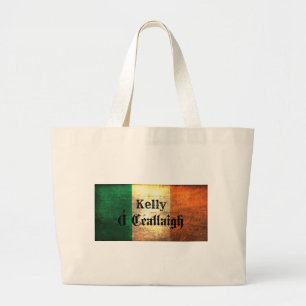 Bolsa Tote Grande Kelly Irish Flag
