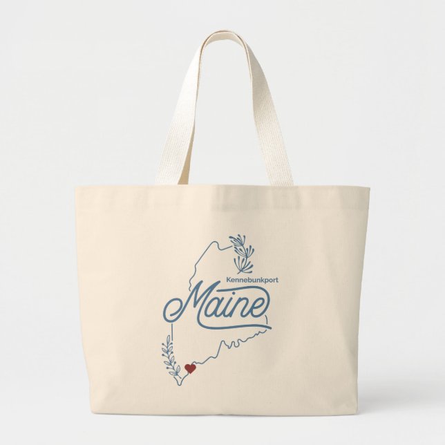 Bolsa Tote Grande Kennebunkport Tote Bag (Frente)