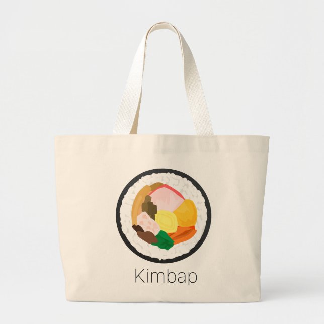 Bolsa Tote Grande Kimbap (Frente)