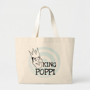 Bolsa Tote Grande King Poppi T-shirts e presentes