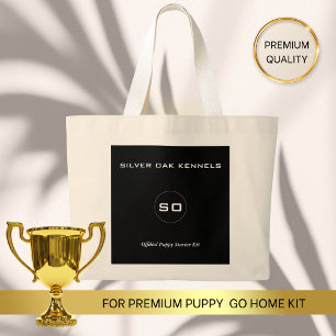 Bolsa Tote Grande Kit Oficial de Iniciação para Cachorrinhos Saco de