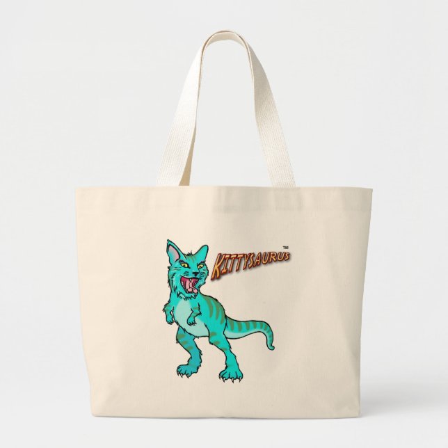 BOLSA TOTE GRANDE KITTYSAURUS™ BOLSA TOTEM GRANDE (Frente)