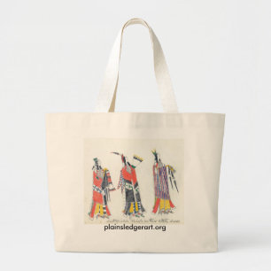Bolsa Tote Grande Koba: Distintos chefes em seu vestido do estado