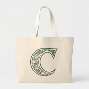 Bolsa Tote Grande KRW - C - Sacola Monogrammed celta