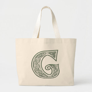 Bolsa Tote Grande KRW - G - Sacola Monogrammed celta