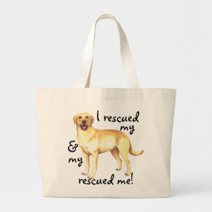 Bolsa Tote Grande Lab Amarelo de Emergência
