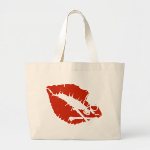 Bolsa Tote Grande lábios venenosos