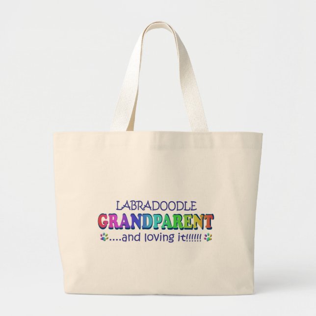 BOLSA TOTE GRANDE LABRADOODLE (Frente)