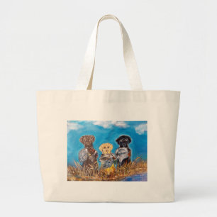 BOLSA TOTE GRANDE LABRADORES RETRIEVERS