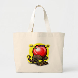 Bolsa Tote Grande Lacrosse a Saurus Rex