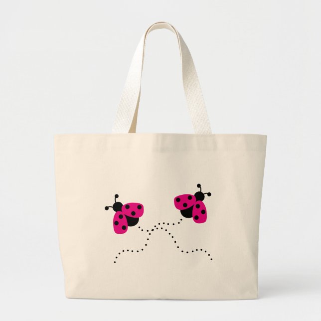 Bolsa Tote Grande ladybird (Frente)