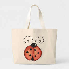 Bolsa Tote Grande Ladybug