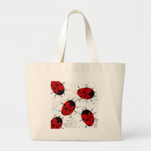 BOLSA TOTE GRANDE LADYBUGS