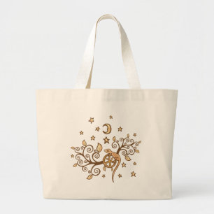 Bolsa Tote Grande Lagarto da lua