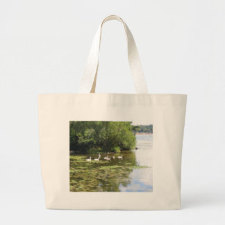 Bolsa Tote Grande Lago swan