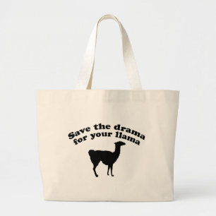 Bolsa Tote Grande Lama do drama