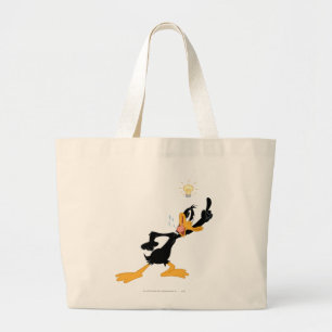 Bolsa Tote Grande Lâmpada sobre a cabeça do DAFFY DUCK™