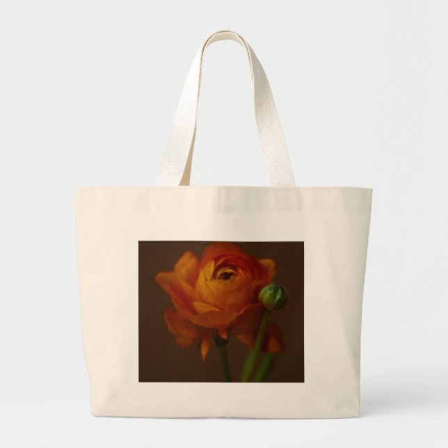 Bolsa Tote Grande Laranja Beauty (Frente)