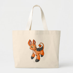 Bolsa Tote Grande Laranja de Bori
