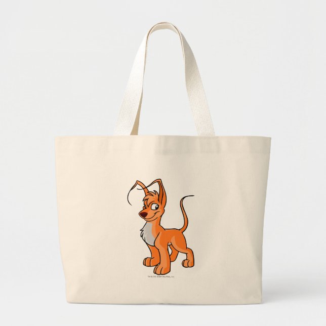 Bolsa Tote Grande Laranja de Gelert (Frente)