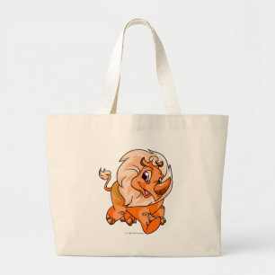 Bolsa Tote Grande Laranja de Tonu