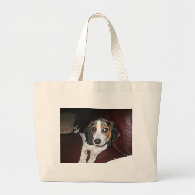 Bolsa Tote Grande Lebreiro em um domingo (Frente)