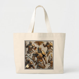 Bolsa Tote Grande "Legado do Guerreiro"