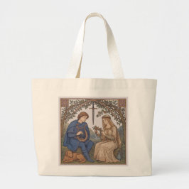 Bolsa Tote Grande lenda de Tristão e Isolda