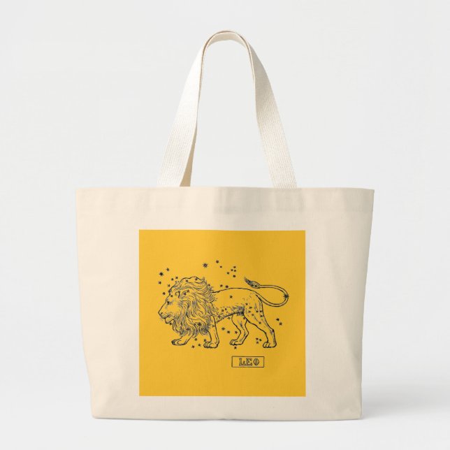 Bolsa Tote Grande Leo Bag (Frente)