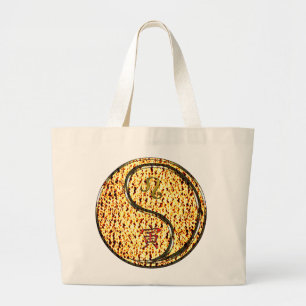 Bolsa Tote Grande Leo & Fire Tiger