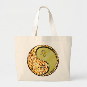 Bolsa Tote Grande Leo & Metal Horse