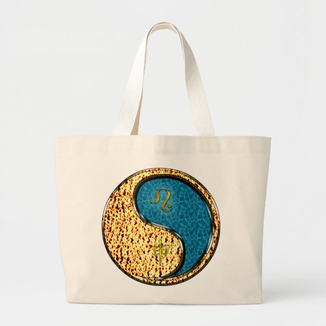 Bolsa Tote Grande Leo & Water Monkey (Frente)