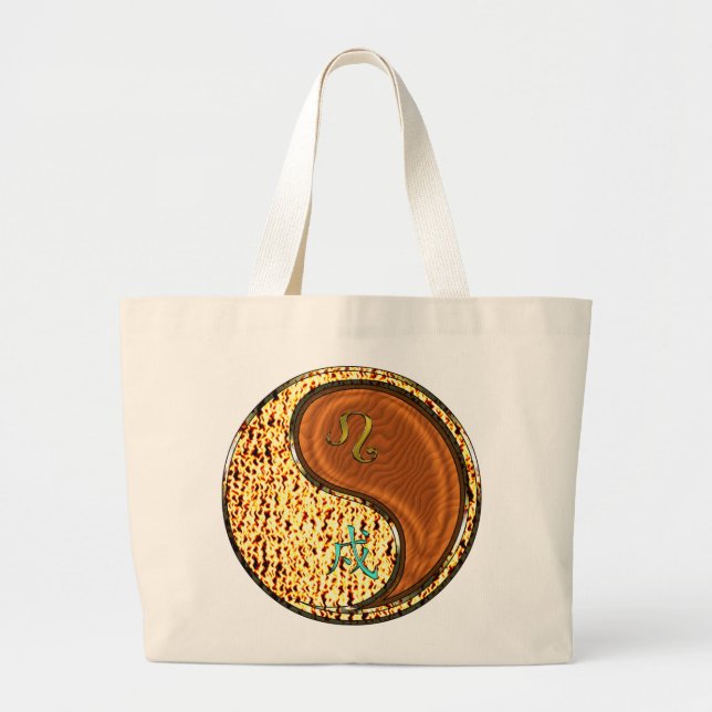 Bolsa Tote Grande Leo & Wood Dog (Frente)