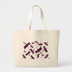 Bolsa Tote Grande Libélulas lunáticas
