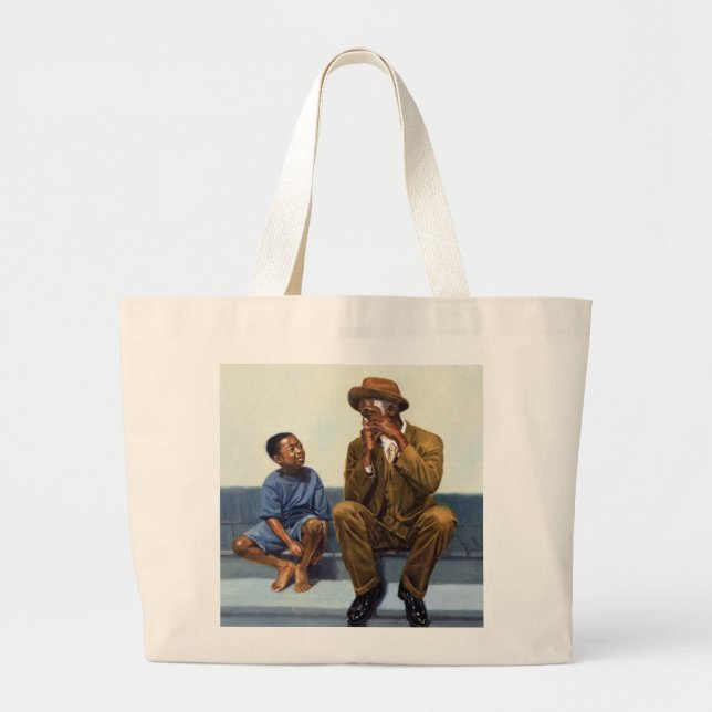 Bolsa Tote Grande Lição de música #2 2000 (Frente)