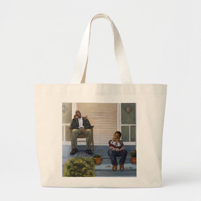 Bolsa Tote Grande Lição de música #3 2000 (Frente)